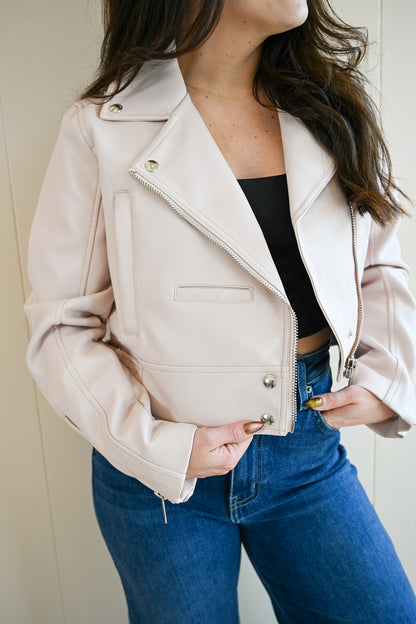 Melrose Vegan Leather Jacket