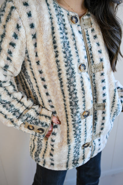 Pearl Street Reversible Sherling Jacket