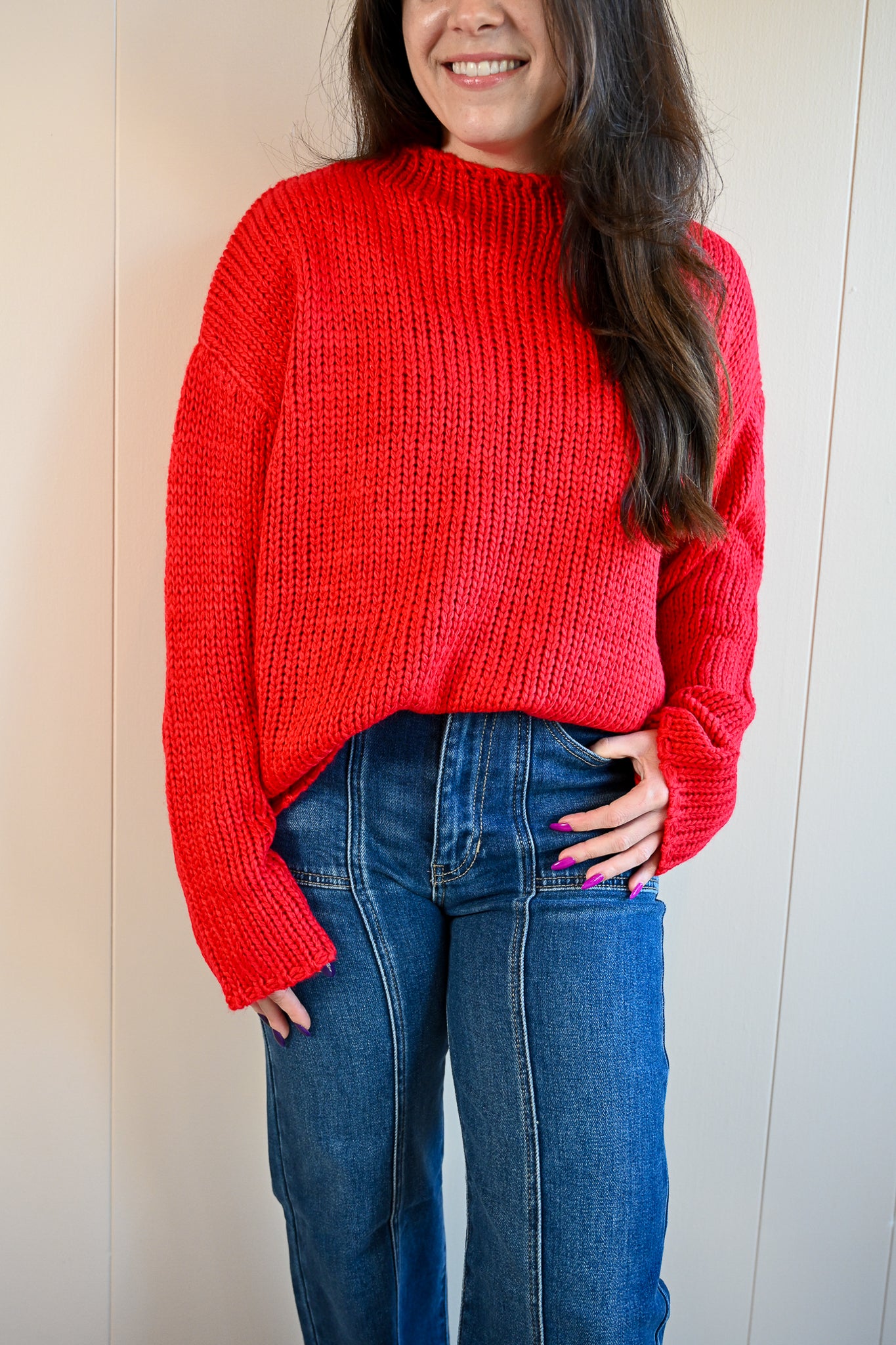 Evergreen Road Oversized Sweater