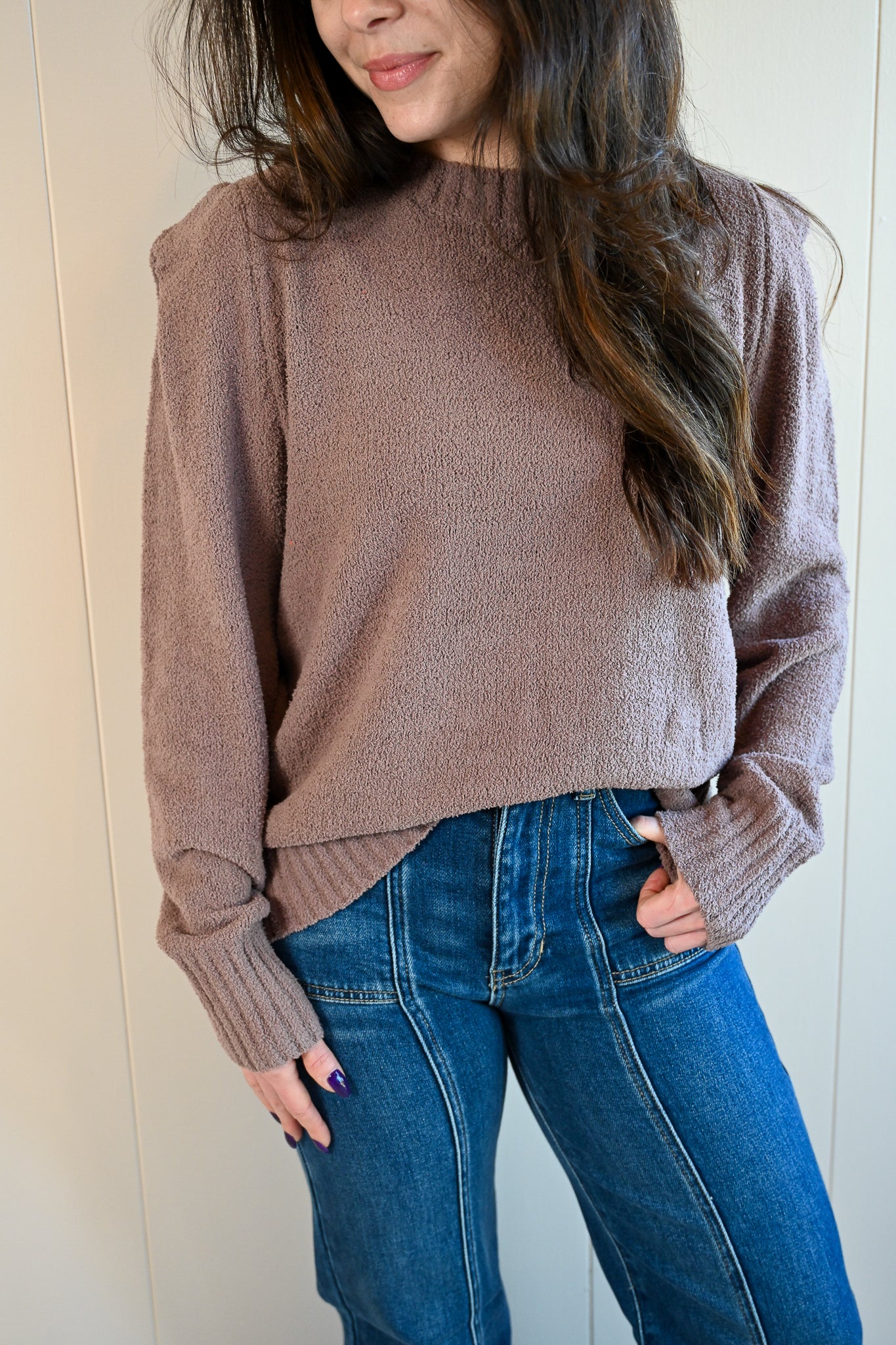 Union Street Sweater - Beach Wood