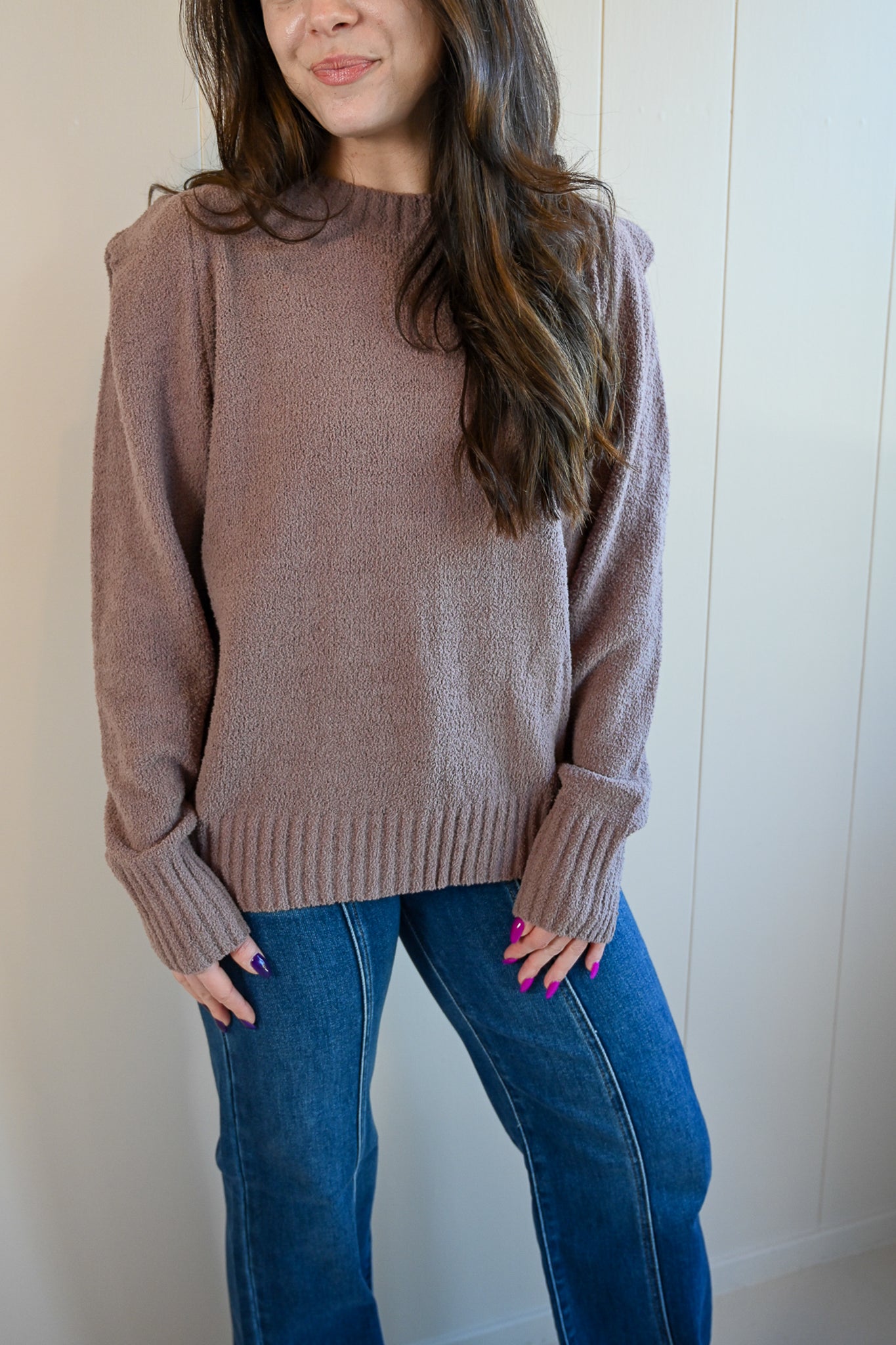 Union Street Sweater - Beach Wood
