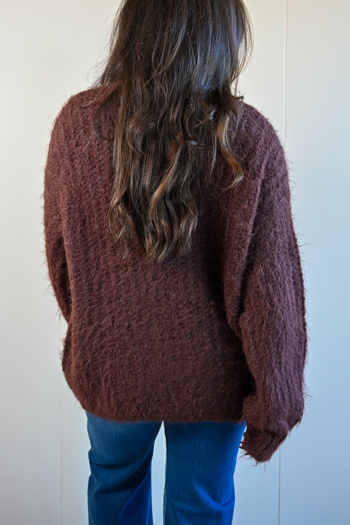 Ridge Road Fuzzy Sweater