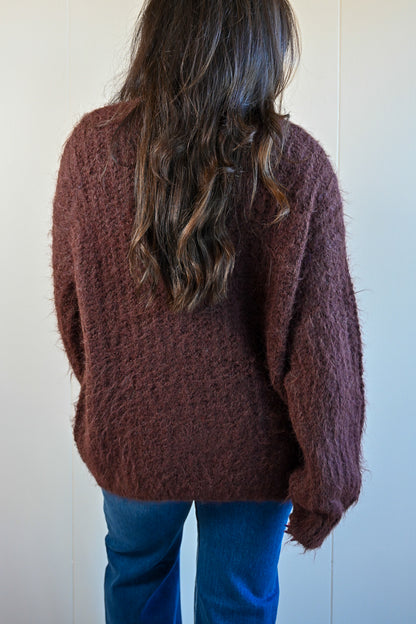 Ridge Road Fuzzy Sweater