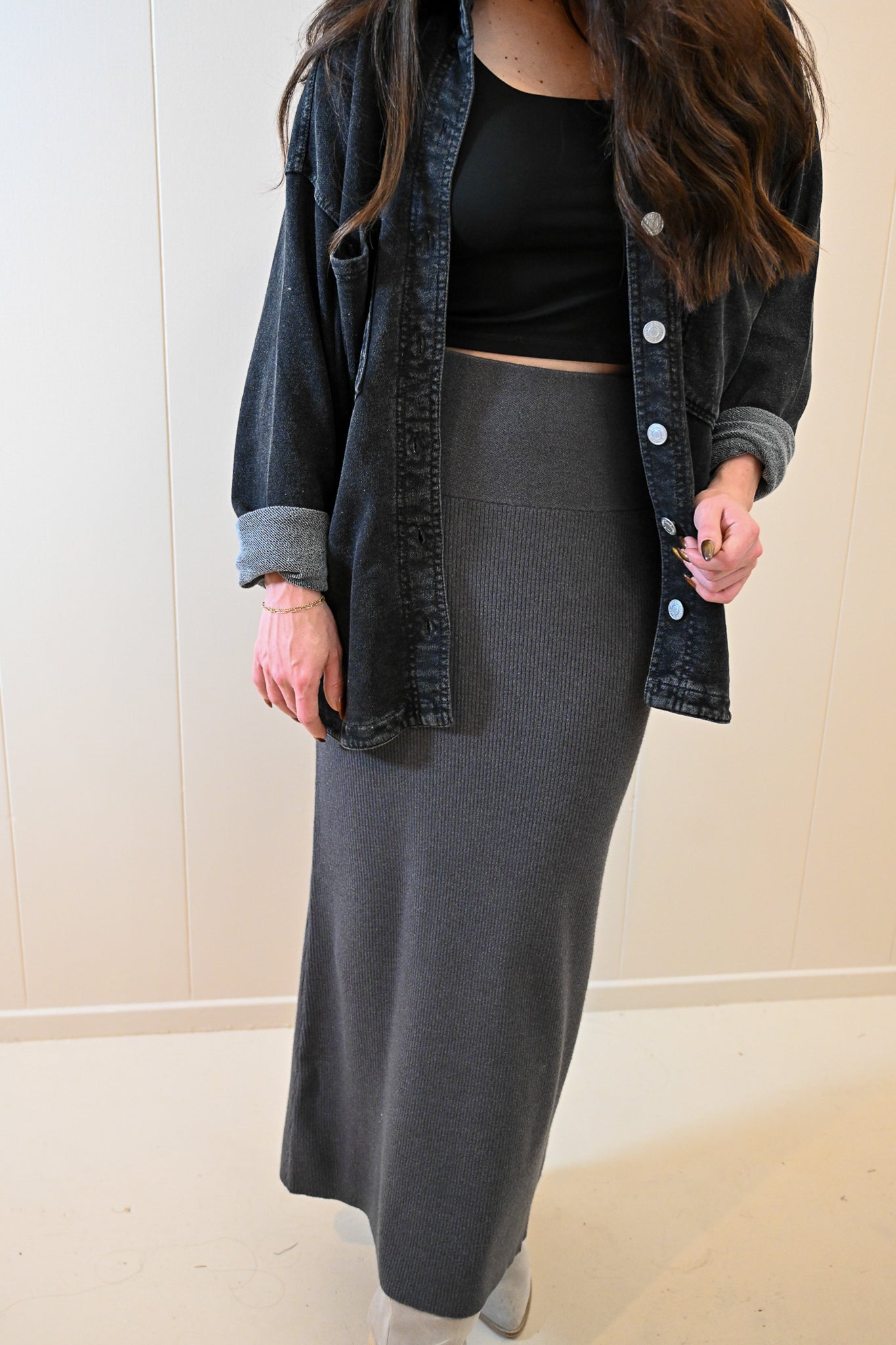 Railroad Way Sweater Skirt