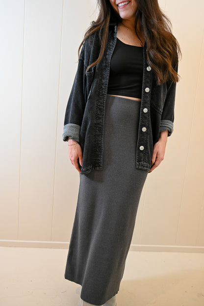 Railroad Way Sweater Skirt