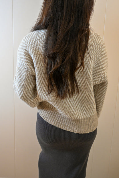 Beauford Place Funnel Neck Sweater