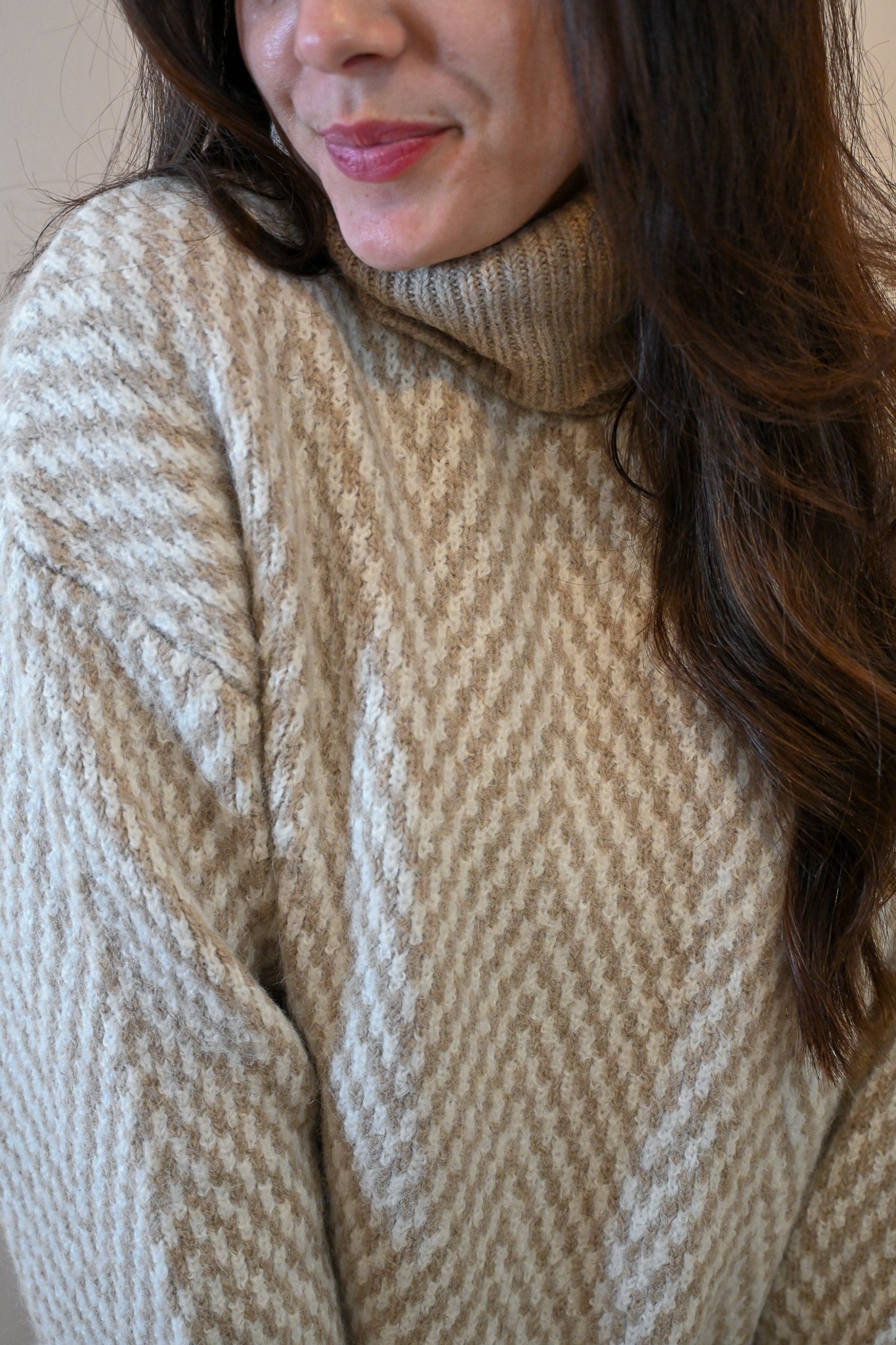 Beauford Place Funnel Neck Sweater