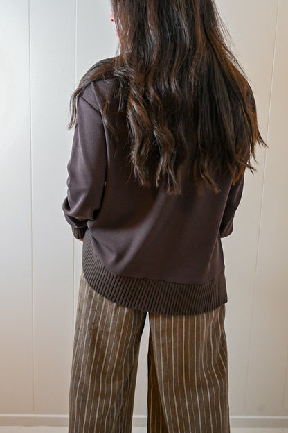 Ransford Avenue Mock Neck Top