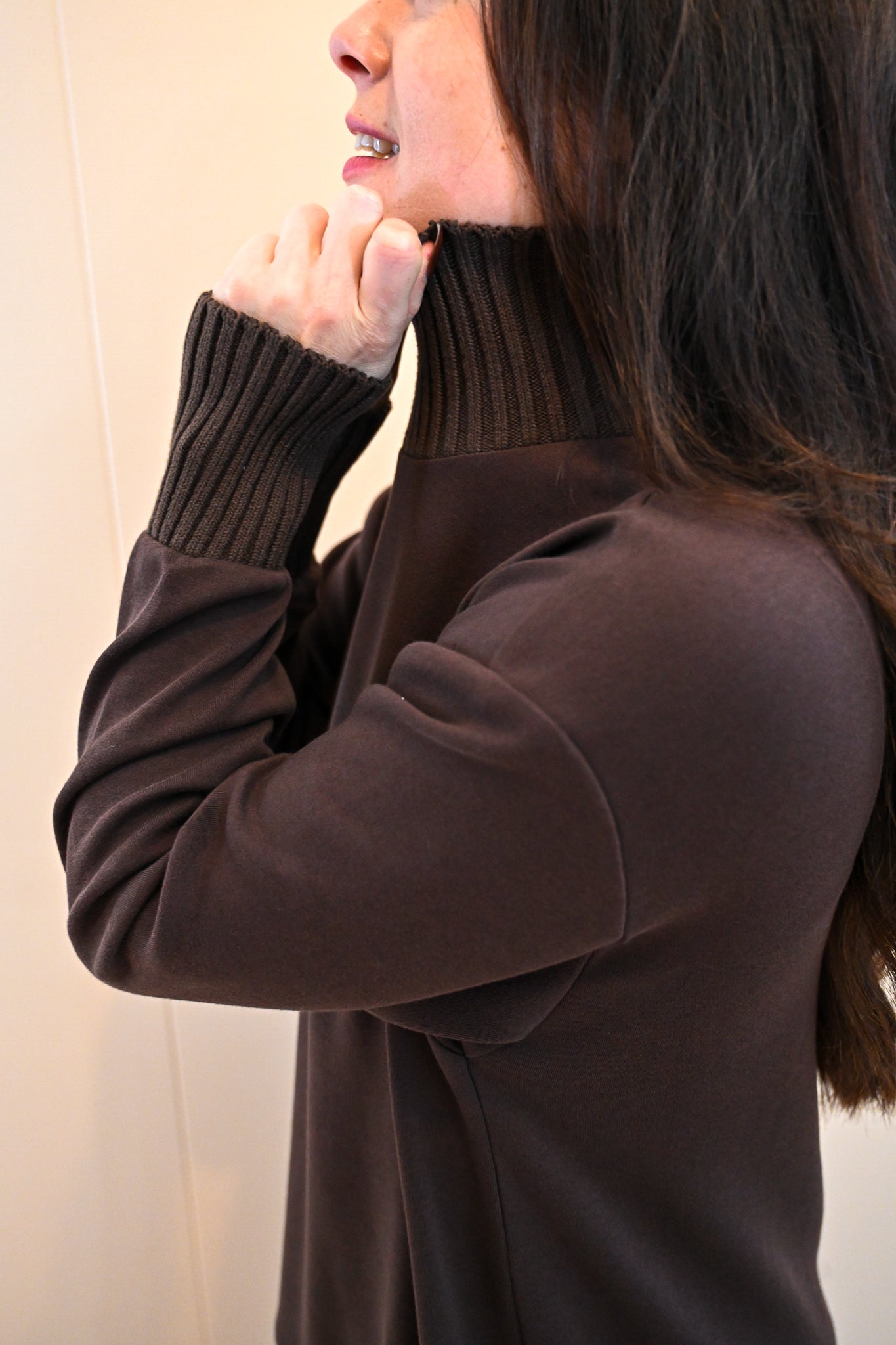 Ransford Avenue Mock Neck Top