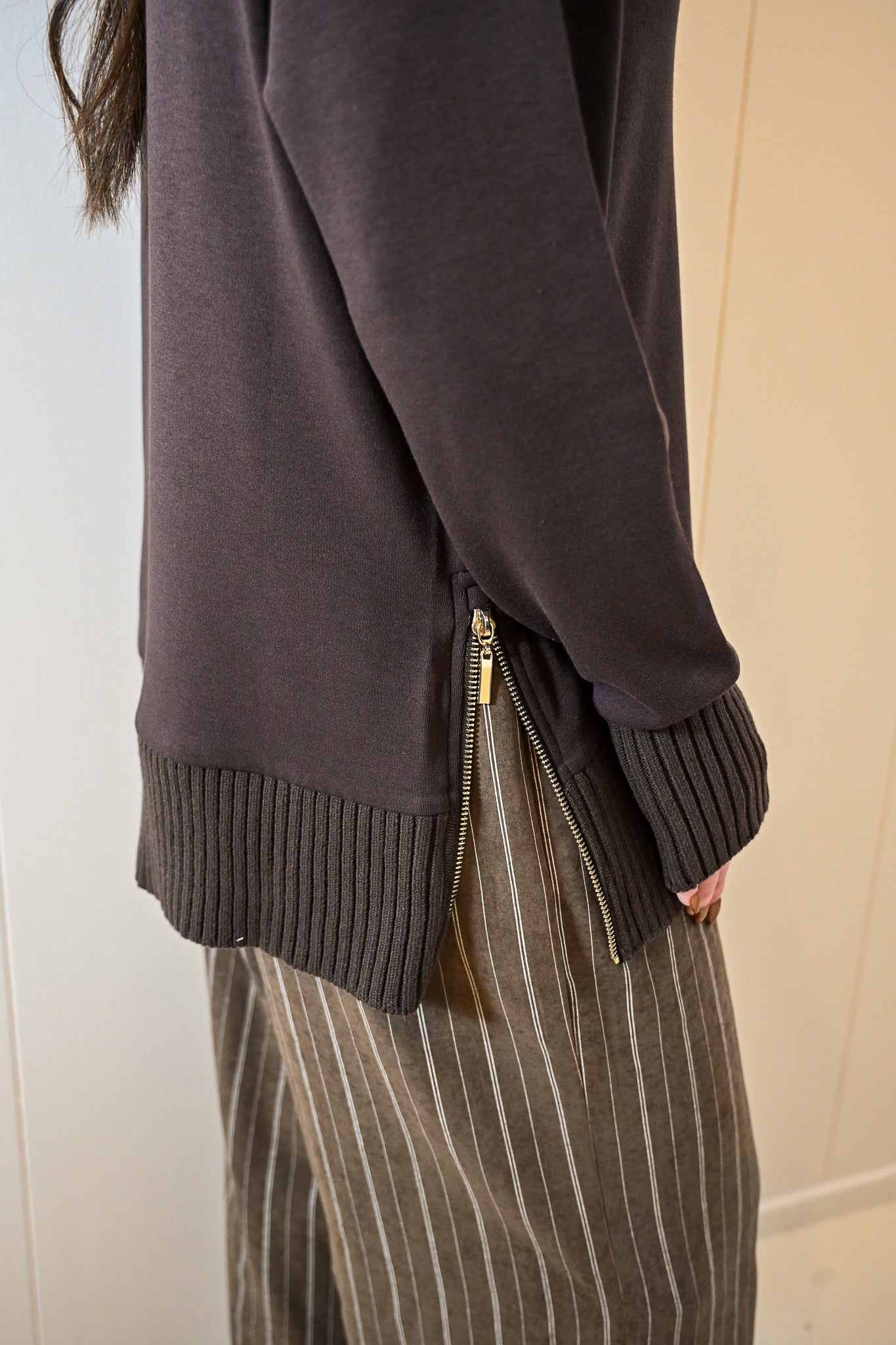 Ransford Avenue Mock Neck Top