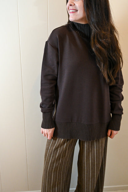 Ransford Avenue Mock Neck Top