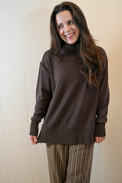 Ransford Avenue Mock Neck Top