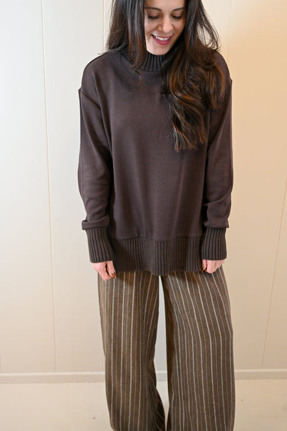 Ransford Avenue Mock Neck Top