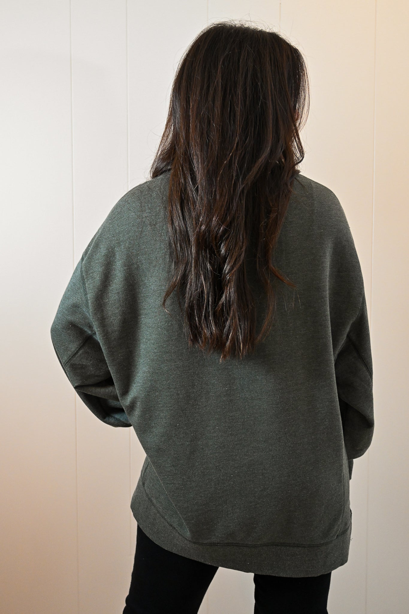 Maple Burnout Top - Moss