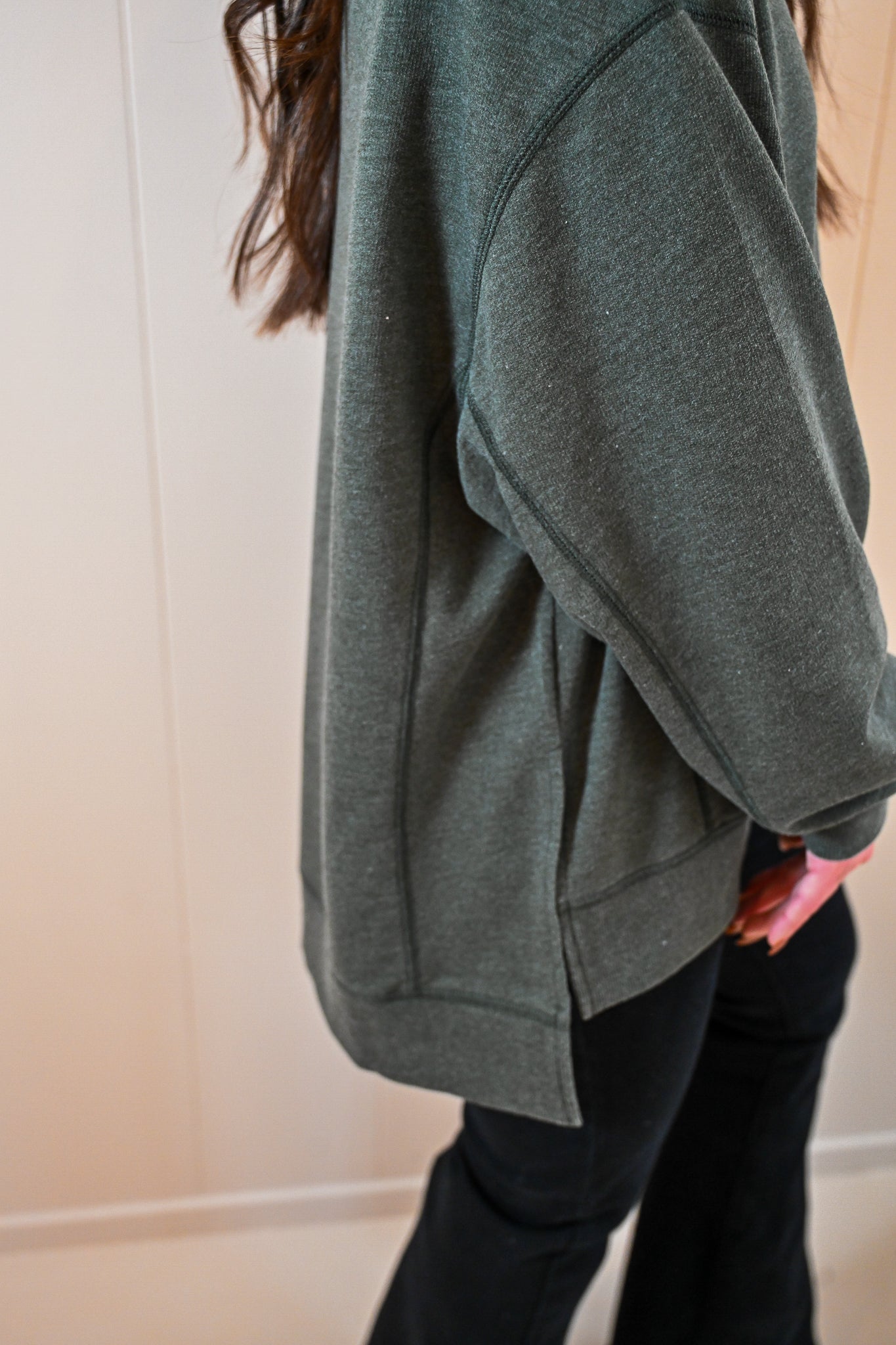 Maple Burnout Top - Moss