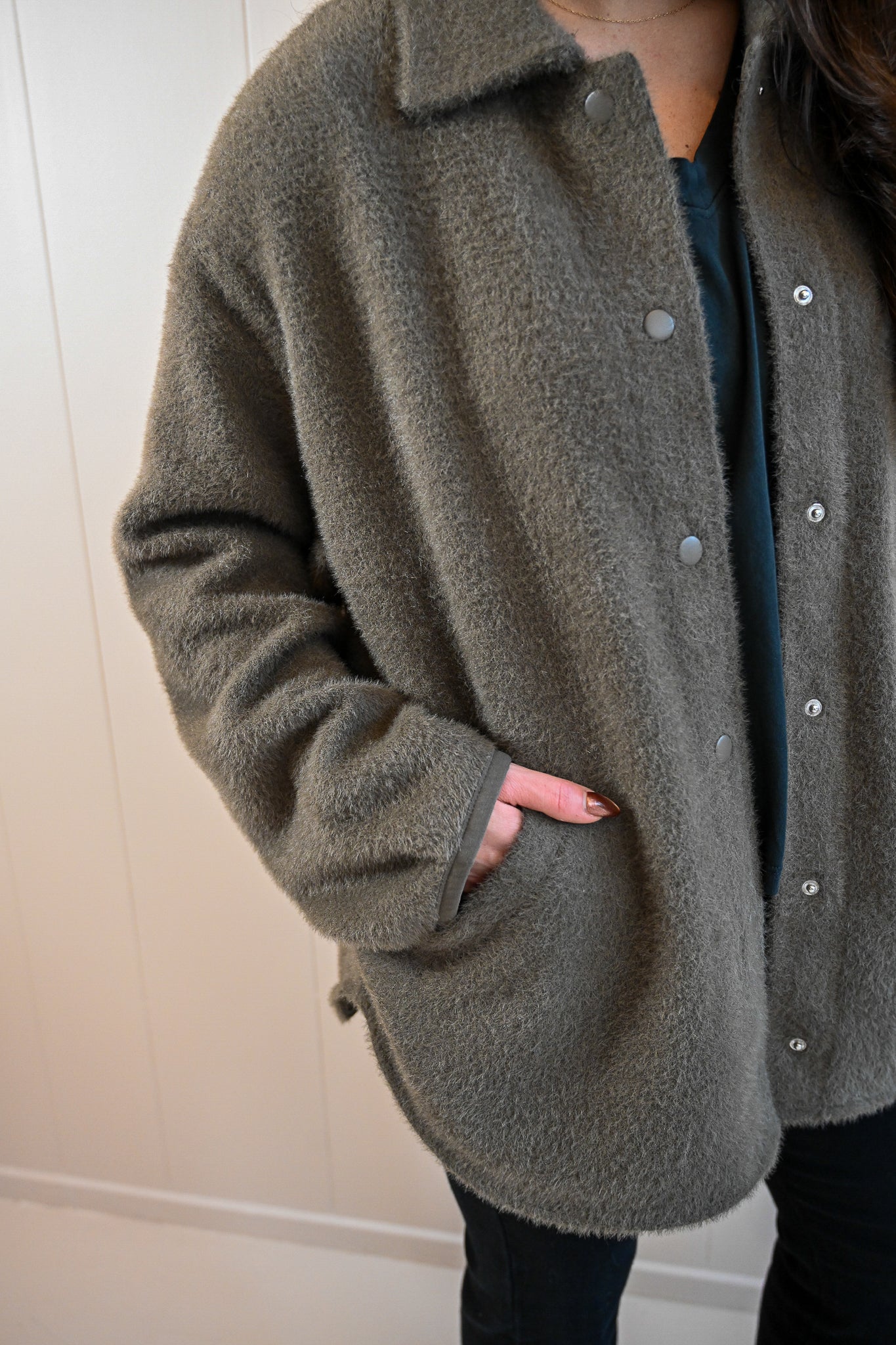 David Avenue Sweater Knit Jacket