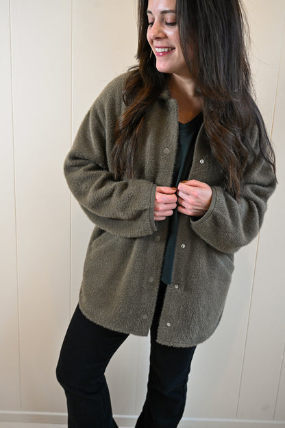 David Avenue Sweater Knit Jacket