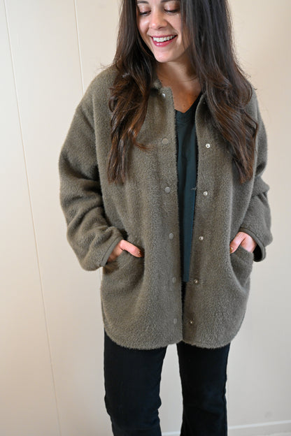 David Avenue Sweater Knit Jacket