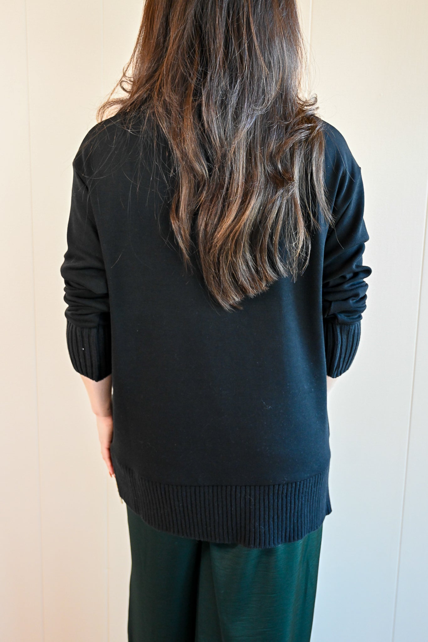 Ransford Avenue Mock Neck Top - Storm