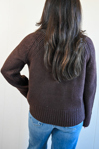 Rosemont Avenue Mock Neck Sweater