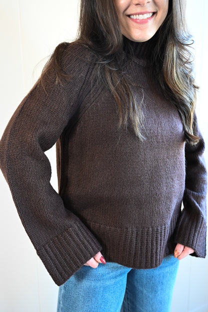 Rosemont Avenue Mock Neck Sweater