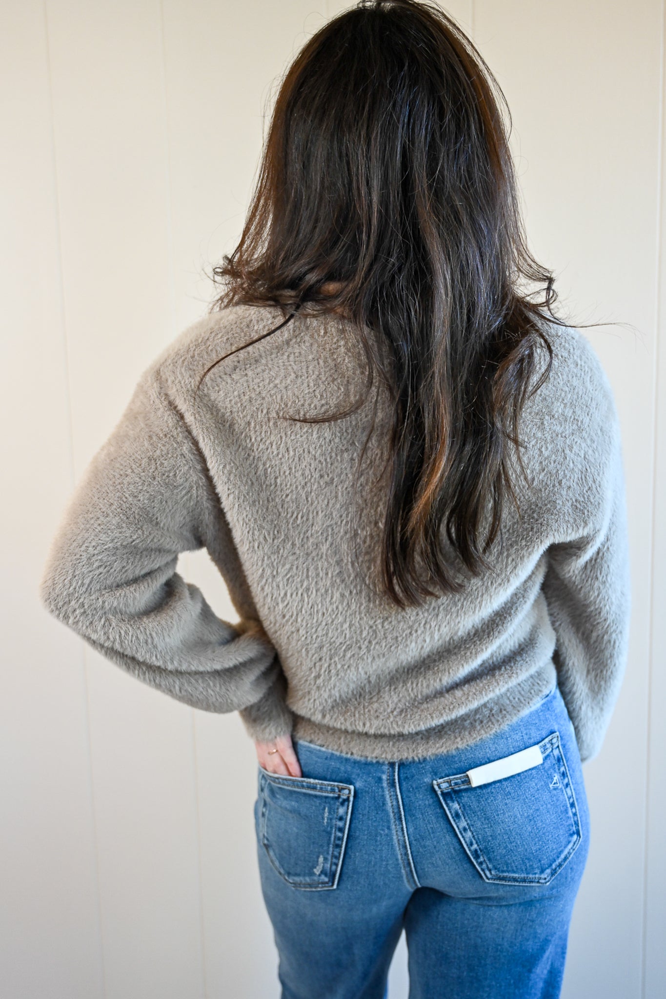 Ripple Street Fuzzy Cardigan