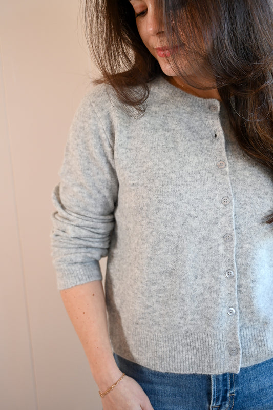 Marine Street Cozy Cardigan - Fog