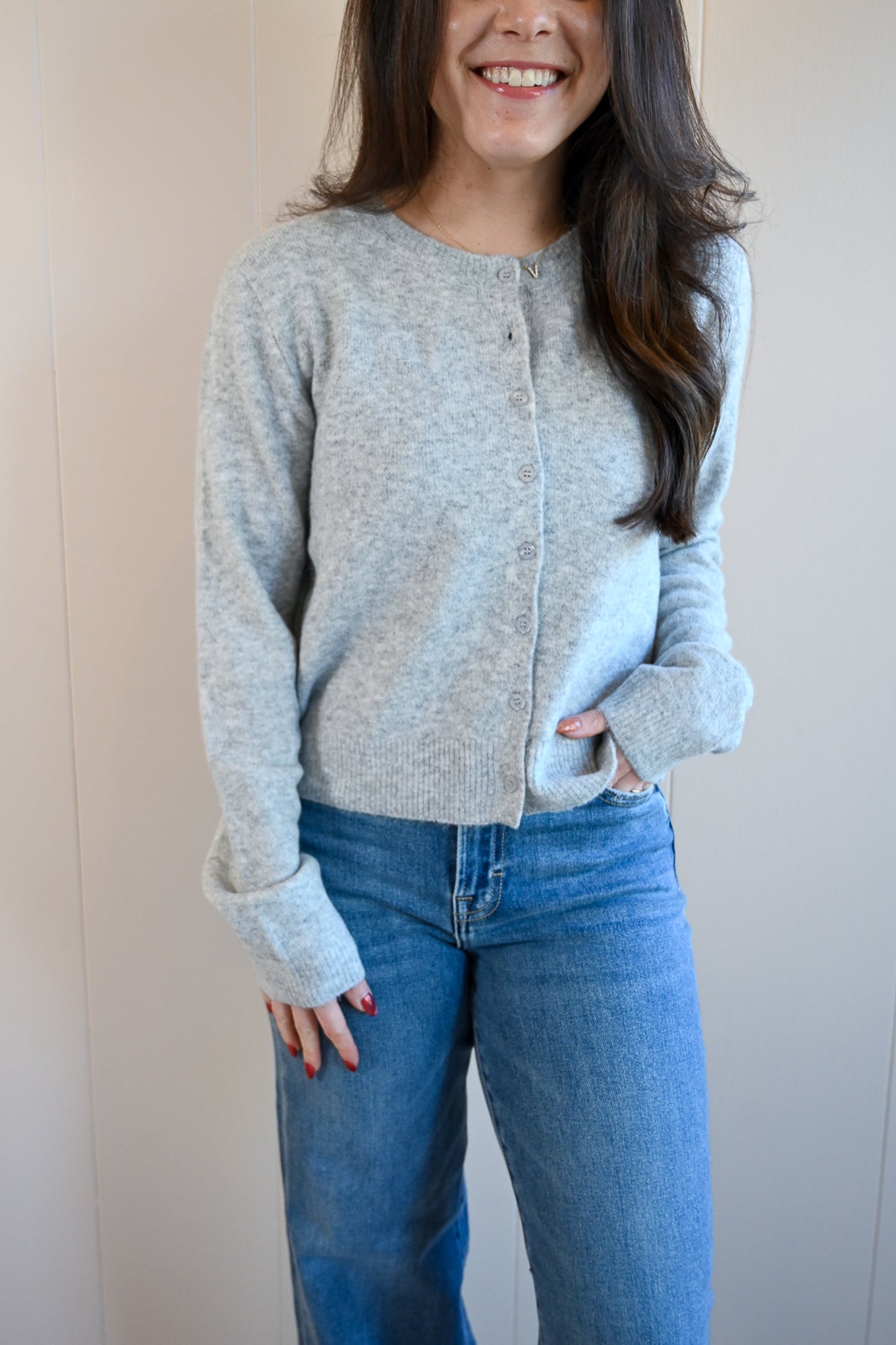 Marine Street Cozy Cardigan - Fog
