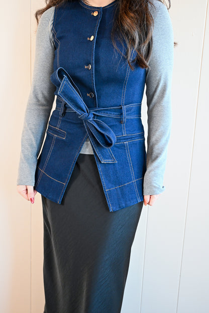 Acropolis Street Denim Vest
