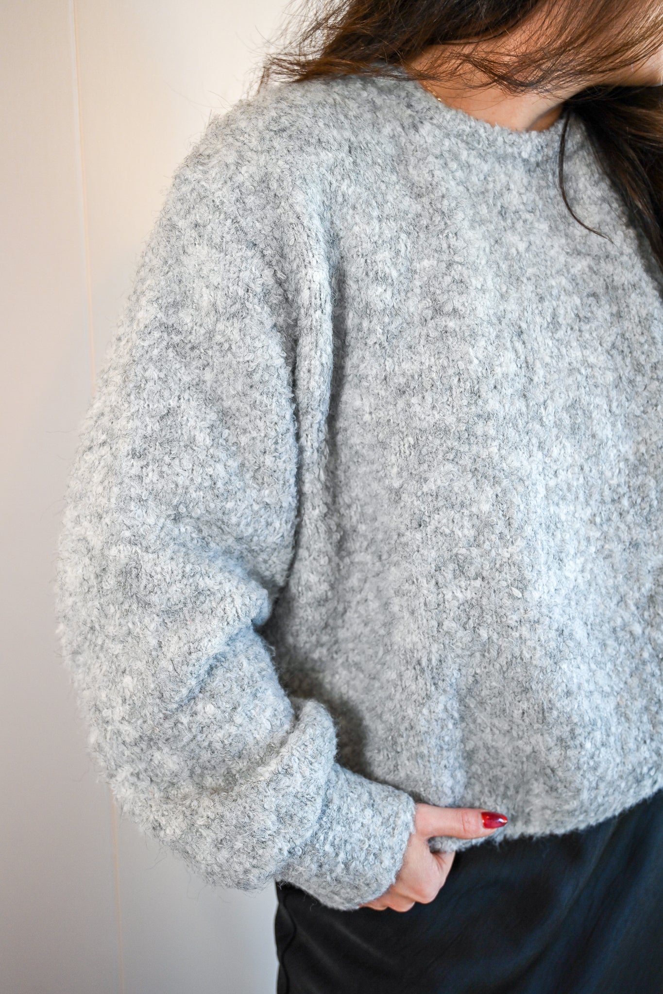 Beaumont  Avenue Sweater - Fog