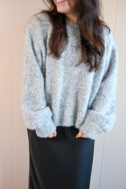 Beaumont  Avenue Sweater - Fog