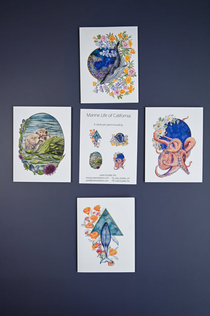 4 Pack Card Sets By By Julia Esdaile