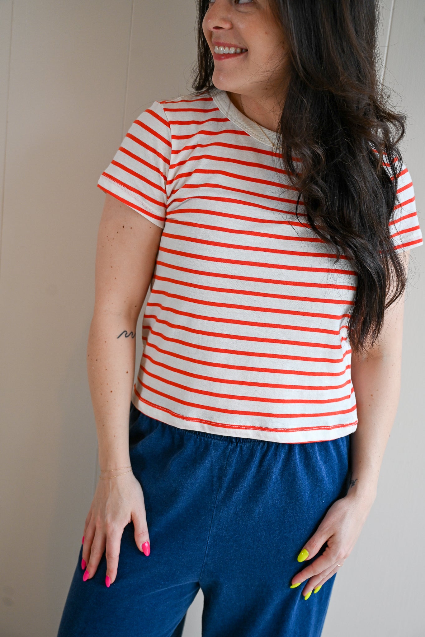 Seaview Avenue Stripe Tee