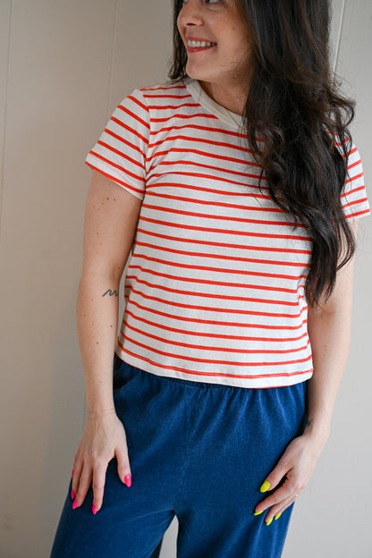 Seaview Avenue Stripe Tee