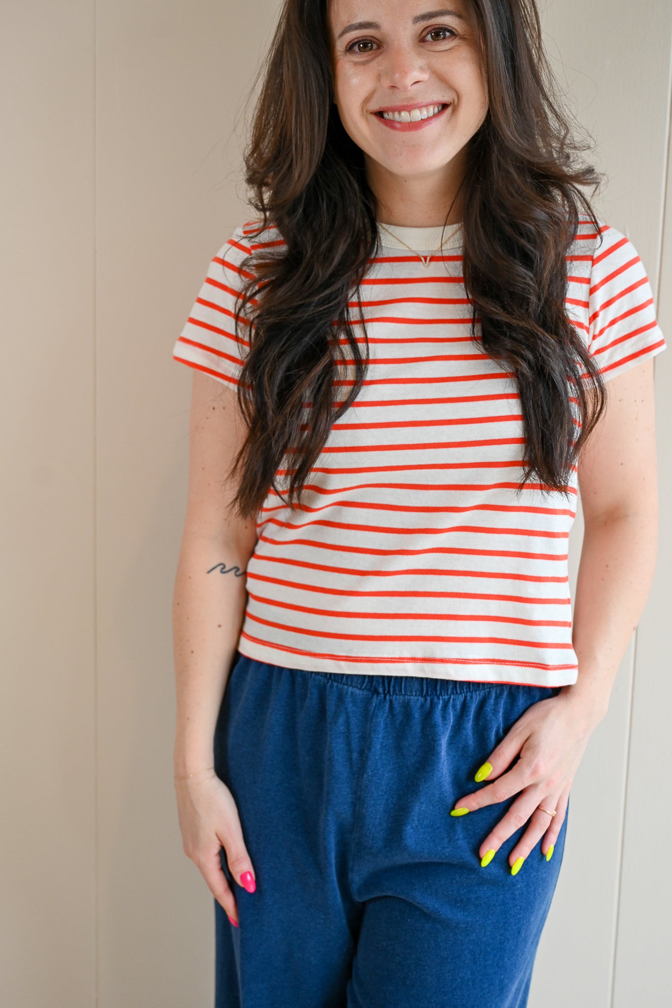 Seaview Avenue Stripe Tee