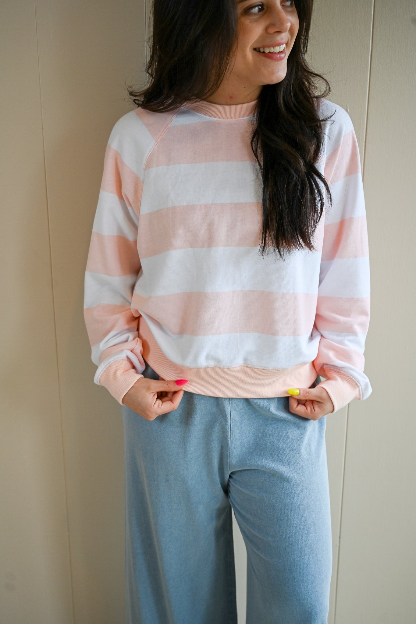 Timber Trail Stripe Sweatshirt