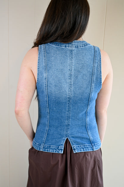 Sloat Avenue Denim Vest