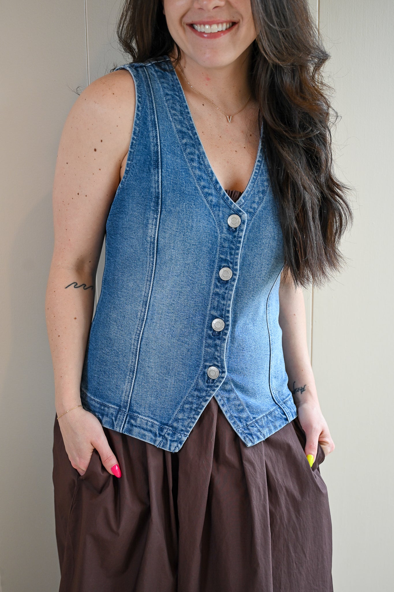Sloat Avenue Denim Vest