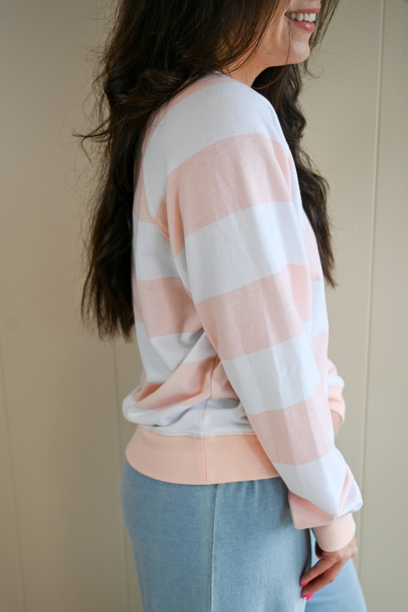 Timber Trail Stripe Sweatshirt
