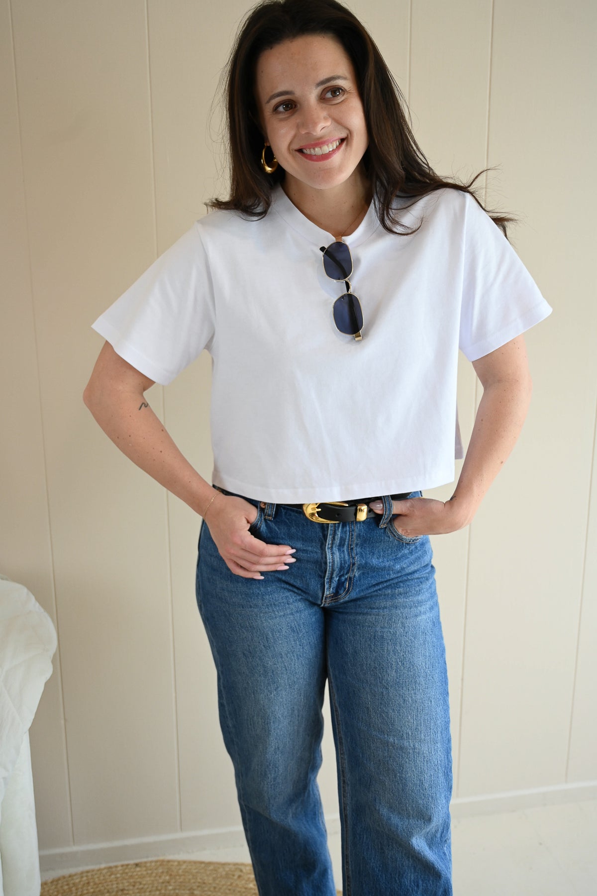 Classic Boy Tee White by VNTNA