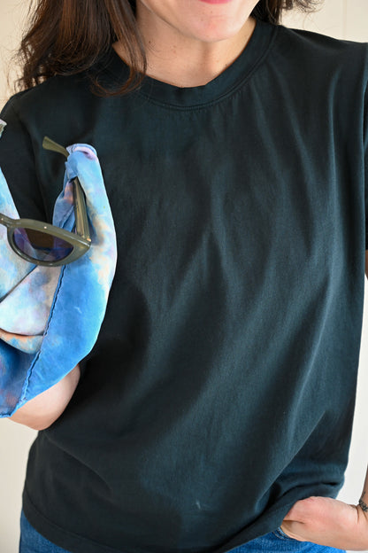 Wave Label Crew Neck - Storm