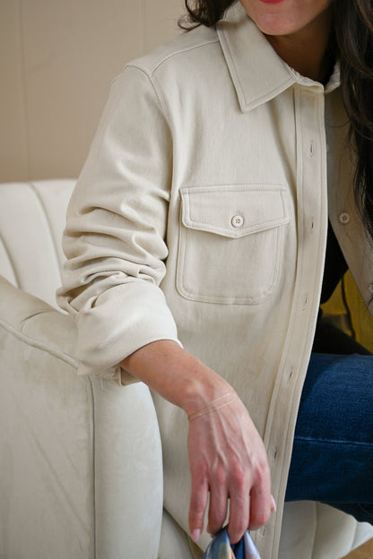 Cove Shirt Cream by VNTNA