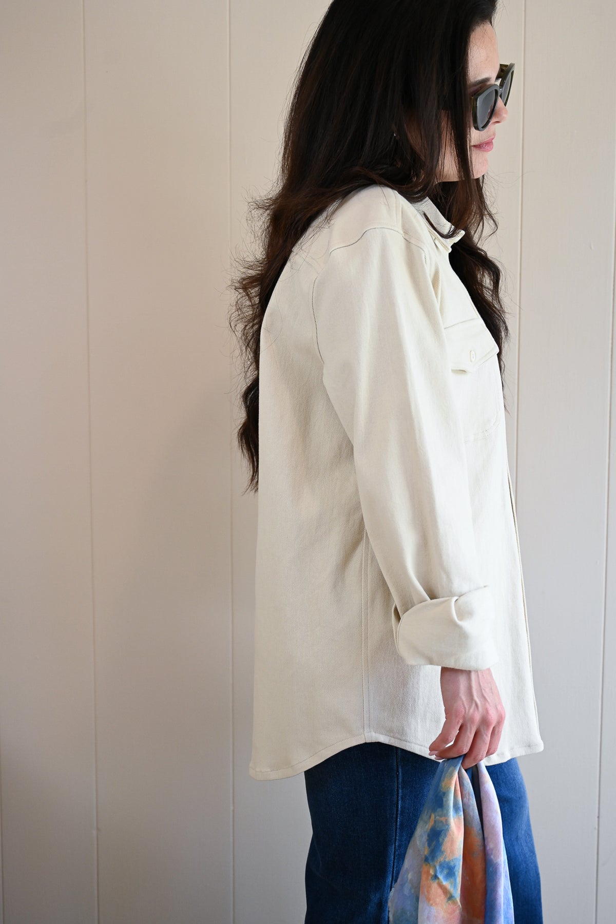 Cove Shirt Cream by VNTNA