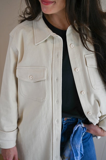 Cove Shirt Cream by VNTNA