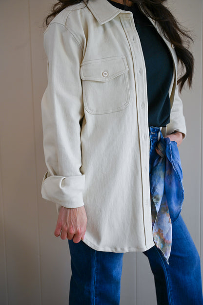 Cove Shirt Cream by VNTNA