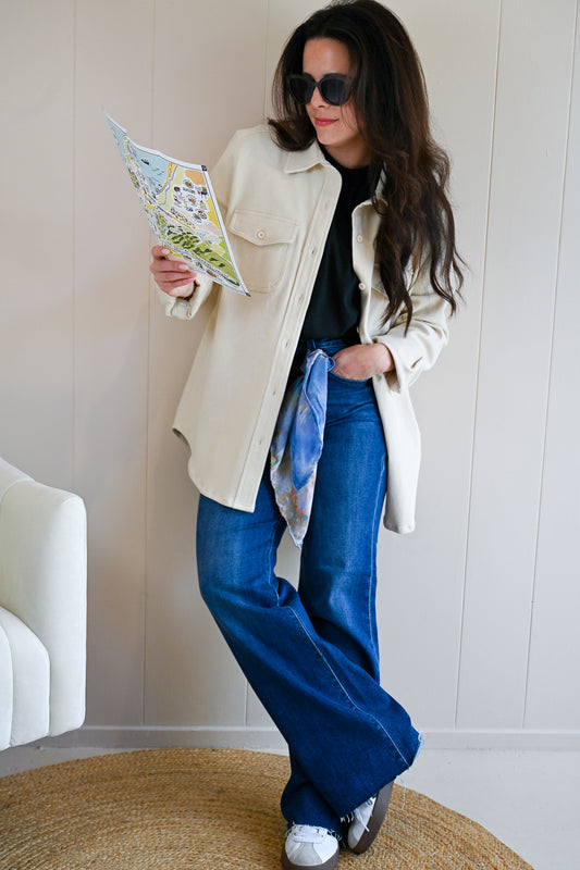 Cove Shirt Cream by VNTNA