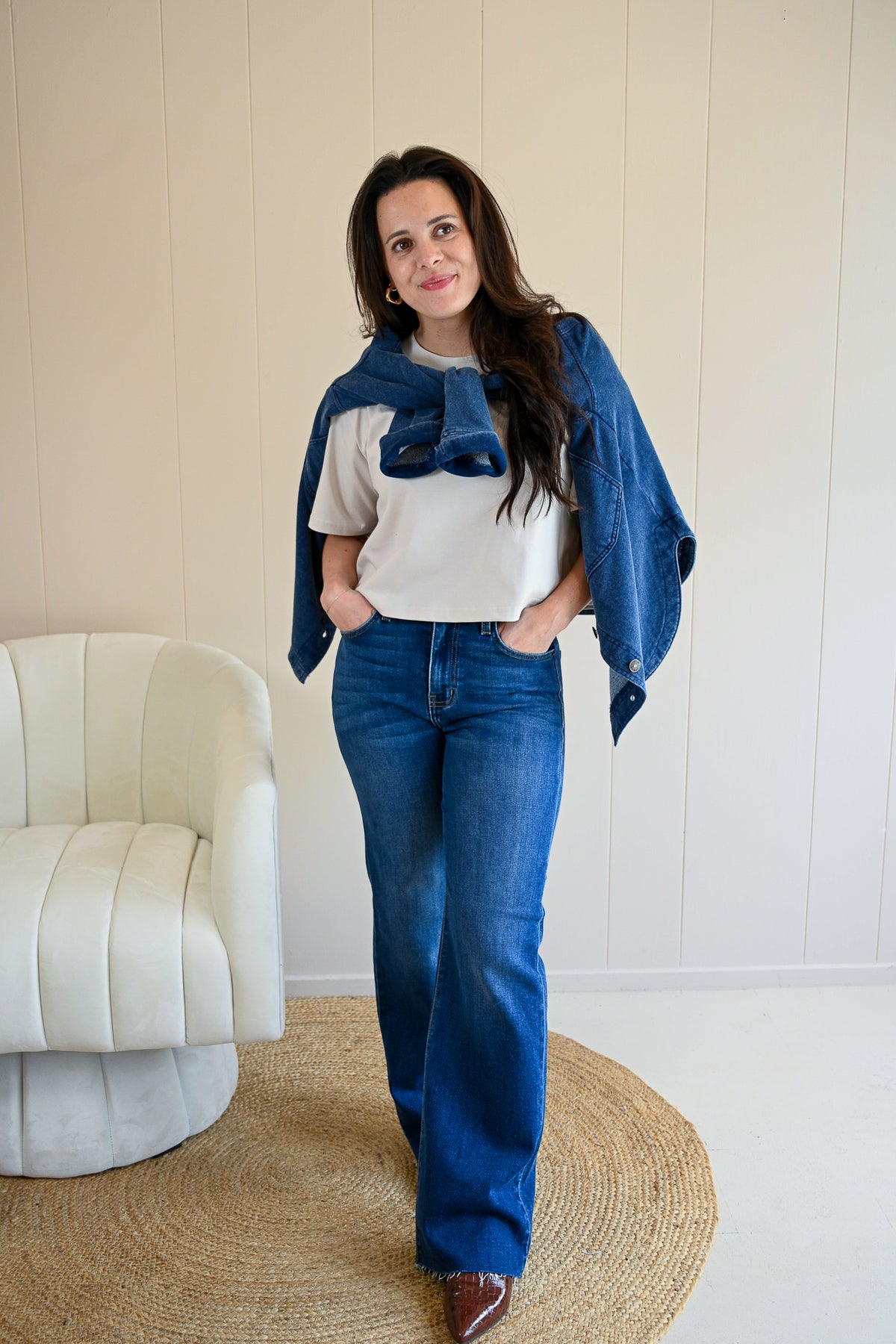 Classic Boy Tee Sandstone by VNTNA