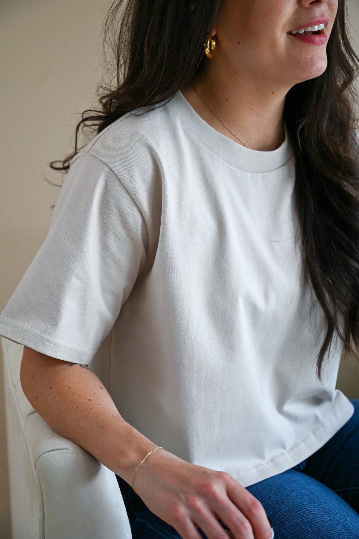 Classic Boy Tee Sandstone by VNTNA