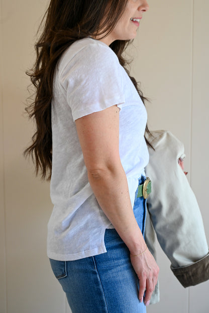 Austin Avenue Oversized Tee - Cloud