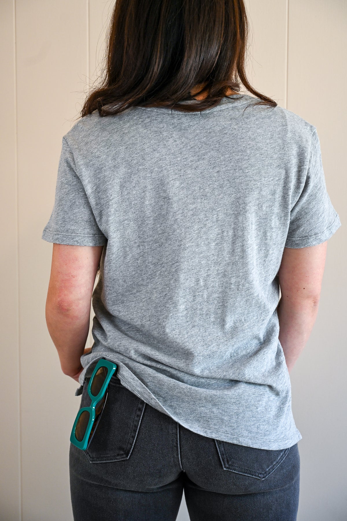 Austin Avenue Oversized Tee - Fog